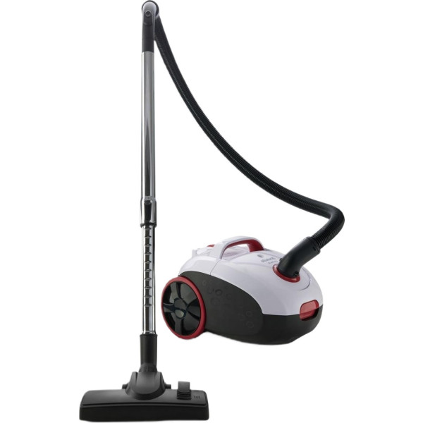 Пилосос Gorenje мішковий, 850Вт, конт пил -3л, HEPA, телескоп трубка, білий