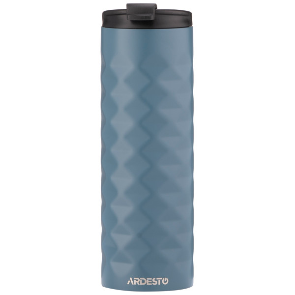 Термочашка ARDESTO Bright City, 400мл, нержавіюча сталь, синій темний
