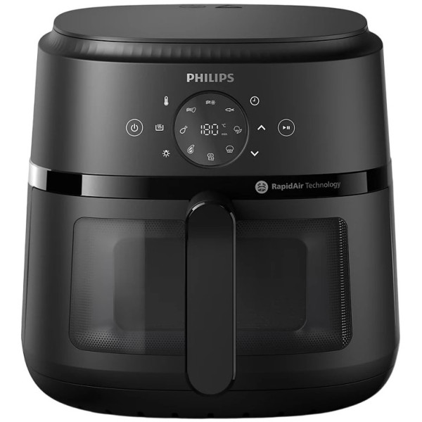 Мультипіч Philips Ovi серії 2000 1700Вт, чаша-6.2л, сенсорне управл., 13 авто. програм, пластик, чорний