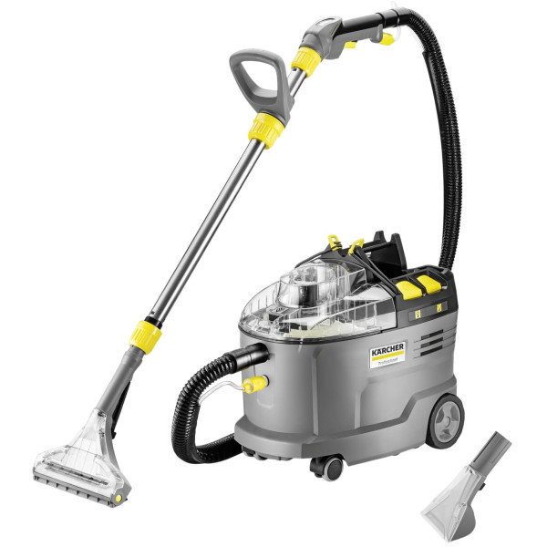 Пилосос миючий акумуляторний Karcher Puzzi 9/1 Bp Adv, 36В, 9-7л, 12-18м2/г, 15кПа, 7,6кг
