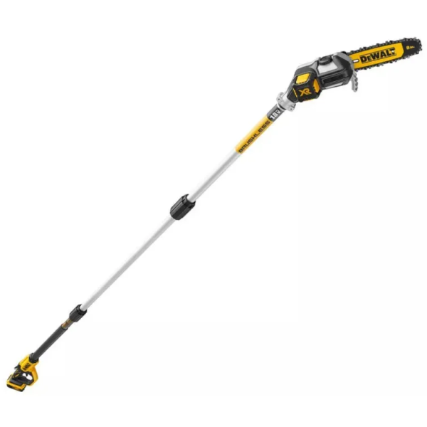 Висоторіз ланцюговий акумуляторний DeWalt 18В шина 20см штанга 180-280см 4.0кг без АКБ та ЗП