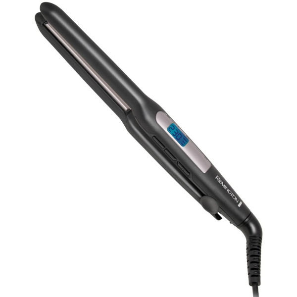 Випрямляч Remington PRO-Ceramic Extra Slim, темп.режимів-9, 150-230С, чохол, дисплей, кераміка, чорний