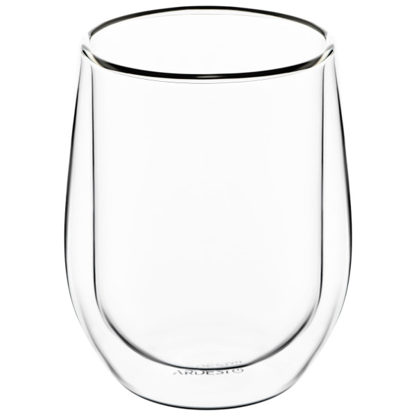 Набір чашок з подвійними стінками ARDESTO, 320мл, 2шт, боросилікатне скло, прозорий