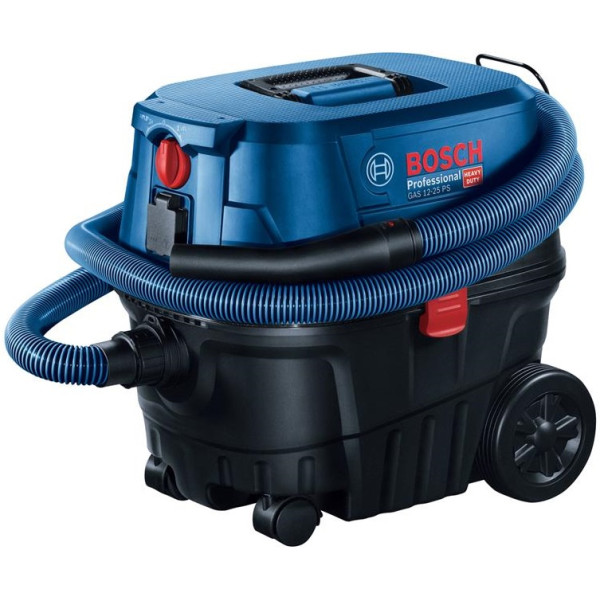 Пилосос професійний Bosch Professional GAS 12-25 PL 1350Вт 200мБар контейнер 25л НЕРА Н13 9кг