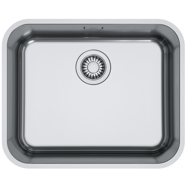 Мийка кухонна Franke Smart, нерж.сталь, прямокутник, без крила, 500х400мм, чаша - 1, монтаж під стільницю, SRX 110-50, нерж поліров.