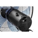 Вентилятор підлоговий Neo Tools NT01 професійний, 40см, 50Вт, опора кругла, двигун мідь 100%, чорний