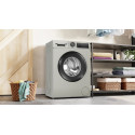 Пральна машина Bosch фронтальна, 8кг, 1200, A, 52см, дисплей, сірий