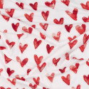 Плед ARDESTO Valentine's Flannel 160х200см, 100% поліестер, сердечка