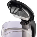 Електрочайник Gorenje 1.7л, 2,200 Вт, strix контроль, скло, чорний
