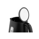 Електрочайник ARDESTO 1.7л, Strix, пластик, чорний матовий