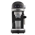 Кавоварка ARDESTO ріжкова 1.4л, мелена, ручний капучинатор, підігрів чашок, чорний