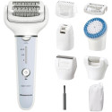 Епілятор Panasonic пінцетний, акумуляторний , пінцет.-60, волог.+сух., насадок-7, футляр , голубий-білий