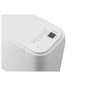 Хлібопічка Panasonic 550Вт, програм-21, макс.вага -1.25кг, форма-прямокутник, пластик, білий