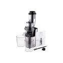 Соковитискач ARDESTO шнековий 200Вт, чаша-0.6л, жмих-0.6л, пластик/метал, сріблясто-чорний