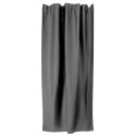 Штора ARDESTO 150х270см, блекаут мікровелюр, 100% поліестер, сірий темний
