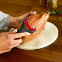 Овочечистка Tefal Ingenio+, нержавіюча сталь, пластик, червоно-чорний