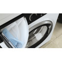 Пральна машина Whirlpool фронтальна, 6кг, 1200, A+++, 43см, дисплей, інвертор, люк чорний, білий