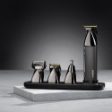 Набір для стрижки Babyliss Super-X Metal Black Edition, для голови, вусів, бороди,носа і тіла, акум., насадок-15, сумка для зберігання, підставка, сталь, чорний