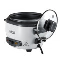 Рисоварка Russell Hobbs Medium, 300Вт, чаша-1.4л, електронне керув., знімна кришка, сіро-чорний