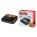 Сендвічмейкер ARDESTO 700Вт, 1 пластина-гриль, корпус-пластик, чорний