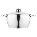 Каструля зі скляною кришкою ARDESTO Gemini Lucca, 5.5л, нержавіюча сталь