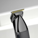 Набір для стрижки Babyliss Super-X Metal Black Edition, для голови, вусів, бороди,носа і тіла, акум., насадок-15, сумка для зберігання, підставка, сталь, чорний