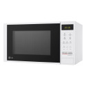 Мікрохвильова піч LG, 20л, електрон. керування, 700Вт, дисплей, білий