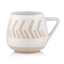 Чашка ARDESTO Auro, 440мл, кераміка, білий