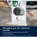 Пральна машина Electrolux фронтальна, 9кг, 1400, A, 66см, дисплей, пара, інвертор, universaldose, сріблястий темний