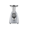 М'ясорубка ARDESTO, 1800Вт, 2кг/хв, 3 решітки, насадка для ковбас, кеббе, томатів, пластик, біло-сріблястий