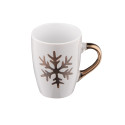Чашка ARDESTO Snowflake, 320мл, кераміка, в асортименті