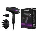 Фен ARDESTO Violet PRO HD-Y223PRO, 1850-2200Вт, 2 швидкості , 3 темп.режими, дифузор, чорний