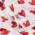 Плед ARDESTO Valentine's Flannel 160х200см, 100% поліестер, сердечка