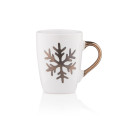 Чашка ARDESTO Snowflake, 320мл, кераміка, в асортименті