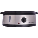 Пароварка Russell Hobbs Cook&Home 800Вт, чаша-3/3/3л, резервуар для води -1л, механічне керування, 3 яруси, метал/пластик, чорний