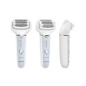Епілятор Panasonic пінцетний, акумуляторний , пінцет.-60, волог.+сух., насадок-7, футляр , голубий-білий