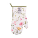 Рукавичка ARDESTO Spring flowers 18х30см, 100% поліестер (верх), 100% бавовна (низ), білий