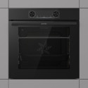 Духова шафа Gorenje електрична, 77л, A+, дисплей, IconLed, піроліз, готув. на різн рівнях, чорний