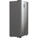 Холодильник SBS Gorenje, 179х67х92см, 2 двері, 356( 191)л, А++, NF+, Інв. , Зона св-ті, Зовн. Диспл, матовий сірий