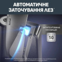 Набір ножів Tefal EverSharp Pro, з блоком, 6предметів, нержавіюча сталь, синій