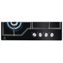 Варильна поверхня Electrolux газова на склі, 60см, чавун, чорний