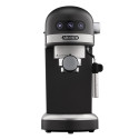 Кавоварка ARDESTO ріжкова 1.4л, мелена, ручний капучинатор, підігрів чашок, чорний