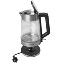 Електрочайник Gorenje 1.7л, 2,200 Вт, strix контроль, скло, нерж
