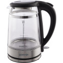 Електрочайник Gorenje 1.7л, 2,200 Вт, strix контроль, скло, чорний