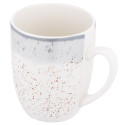Чашка ARDESTO Siena, 360мл, порцеляна, біло-сірий