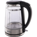 Електрочайник Gorenje 1.7л, 2,200 Вт, strix контроль, скло, чорний