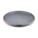 Тарілка десертна ARDESTO Fasano, 19.6см, кераміка, сірий
