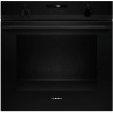 Духова шафа Siemens електрична, 76л, A, дисплей, конвекція, телескопічні направляючі, чорний