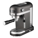 Кавоварка ARDESTO ріжкова 1.4л, мелена, ручний капучинатор, підігрів чашок, чорний