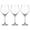 Набір келихів для вина ARDESTO Loreto 440мл, 3шт, скло, прозорий